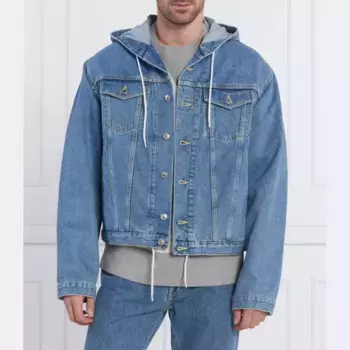 Джинсовая куртка стандартного кроя Kenzo, синий