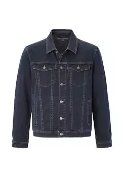 Джинсовая куртка стандартного кроя Куртка в стиле вестерн PADDOCK'S, цвет Blue Black