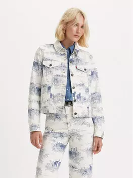 Джинсовая куртка стандартного кроя Levi's, белый