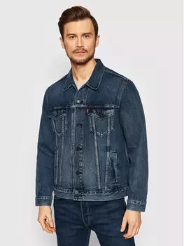 Джинсовая куртка стандартного кроя Levi's, синий