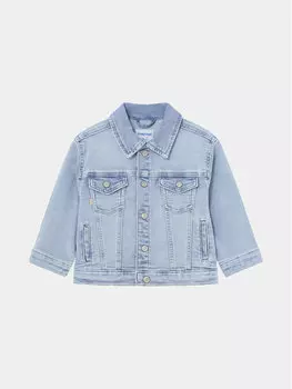 Джинсовая куртка стандартного кроя Mayoral, синий