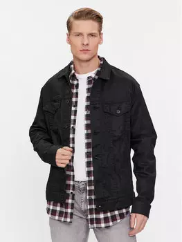 Джинсовая куртка стандартного кроя Pepe Jeans, черный