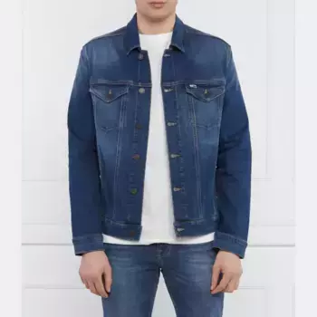 Джинсовая куртка стандартного кроя Tommy Hilfiger, синий