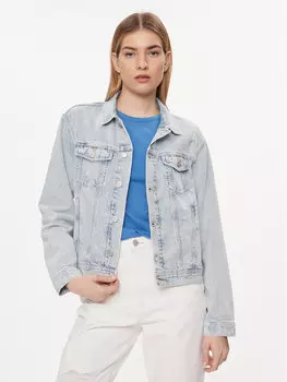 Джинсовая куртка стандартного кроя Tommy Jeans, синий