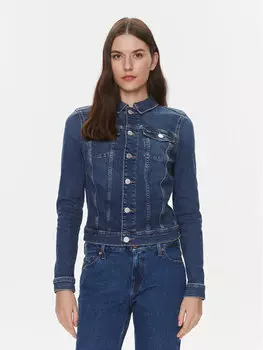 Джинсовая куртка стандартного кроя Tommy Jeans, синий