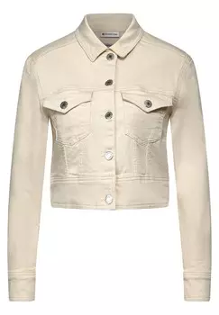 Джинсовая куртка STREET ONE Between-Season Jacket, бежевый
