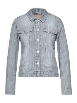 Джинсовая куртка Street One, цвет stripe soft washed