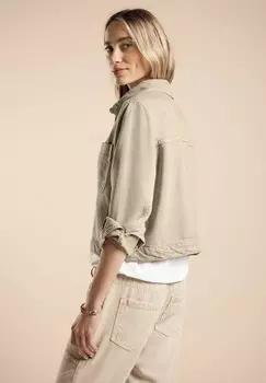 Джинсовая куртка Street One, пестрый бежевый