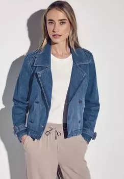 Джинсовая куртка Street One, синий