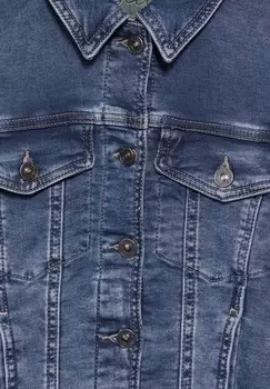 Джинсовая куртка Street One, синий деним