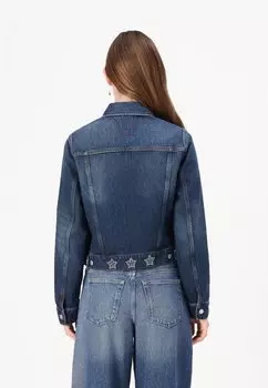 Джинсовая куртка STUDDED Tommy Jeans, синий деним