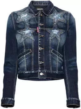 Джинсовая куртка Super Star DSQUARED2, синий