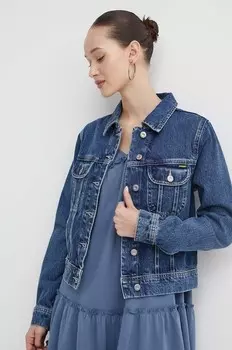 Джинсовая куртка Superdry, синий
