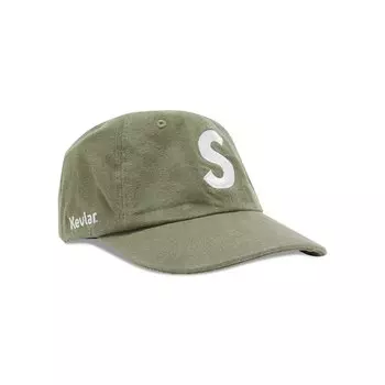 Джинсовая куртка Supreme x Kevlar Denim S с 6 панелями, оливкового цвета