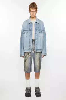 Джинсовая куртка - Свободный крой Acne Studios, голубой
