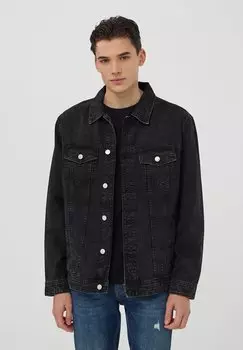 Джинсовая куртка Terranova, черный деним