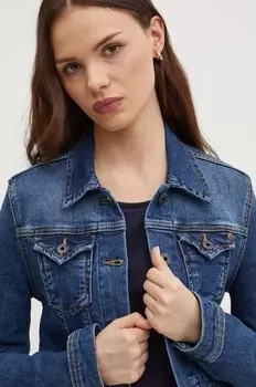 Джинсовая куртка THRIFT Pepe Jeans, темно-синий