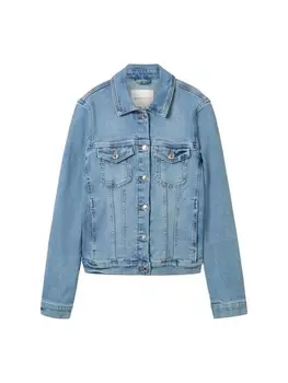 Джинсовая куртка TOM TAILOR Denim Jeansjacke, цвет light stone blue denim