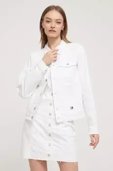 Джинсовая куртка Tommy Jeans, бежевый