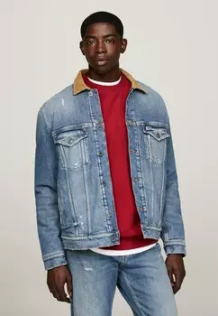Джинсовая куртка Tommy Jeans, синий деним
