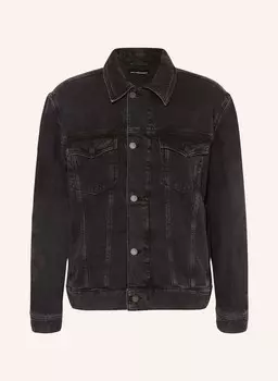 Джинсовая куртка траака Armedangels, черный