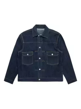 Джинсовая куртка Trucker Blue Blue Japan, синий