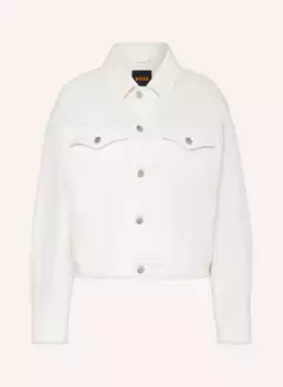 Джинсовая куртка trucker Boss, бежевый