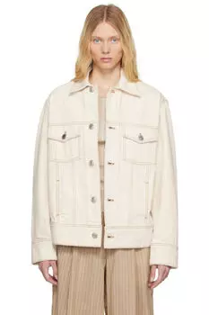 Джинсовая куртка Trucker из хлопка «AMI Paris» от Off-White