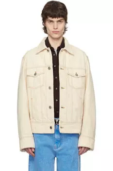 Джинсовая куртка Trucker из хлопка «Ami Paris» от Off-White
