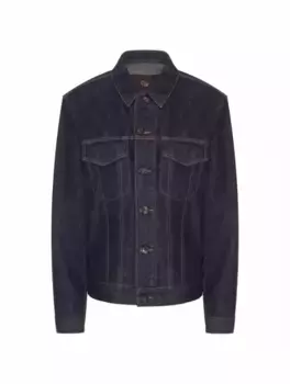 Джинсовая куртка Tulus Loro Piana, тёмно-синий