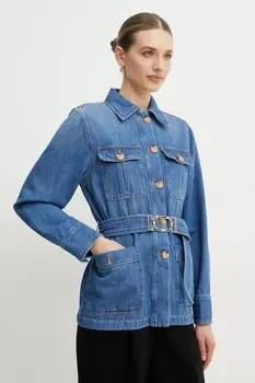 Джинсовая куртка Twinset, синий
