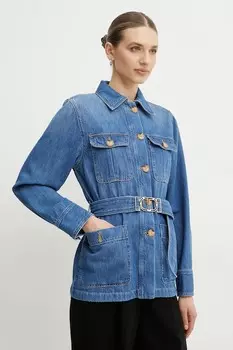 Джинсовая куртка Twinset, синий