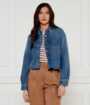 Джинсовая куртка udela Cropped fit Joop! Jeans, синий