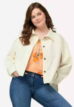 Джинсовая куртка Ulla Popken, белый