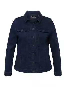 Джинсовая куртка Ulla Popken, цвет blue denim