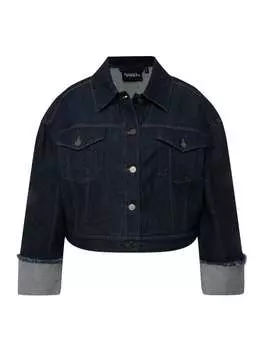 Джинсовая куртка Ulla Popken, цвет dark blue denim