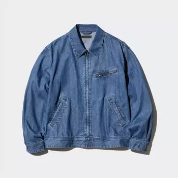 Джинсовая куртка Uniqlo мужская, 64 синий