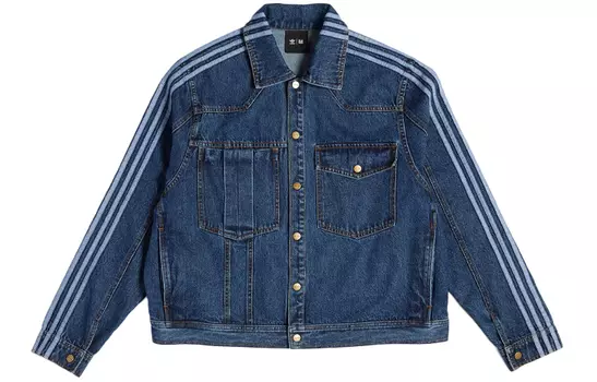 Джинсовая куртка унисекс Adidas Originals, цвет Blue
