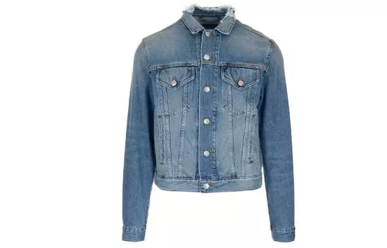Джинсовая куртка унисекс Balenciaga, цвет Blue