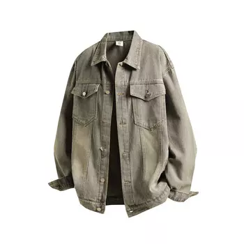 Джинсовая куртка унисекс Bear Union, темно-серый