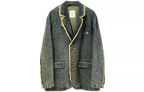 Джинсовая куртка унисекс BENMYSHOWER, Черный