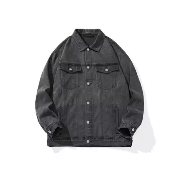 Джинсовая куртка унисекс Bettersay, Промытая желтая грязь