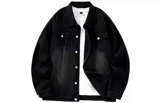 Джинсовая куртка унисекс BOBBY ABLEY, Stone-Washed Black