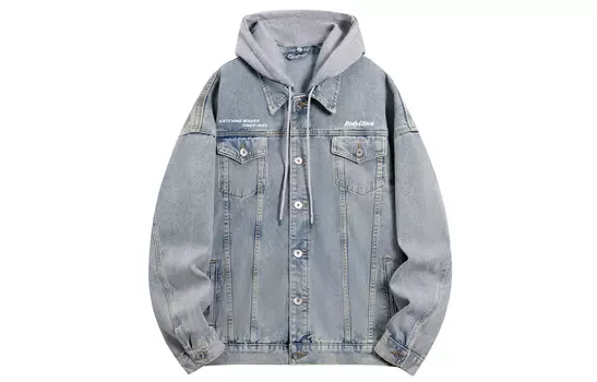 Джинсовая куртка унисекс BODY GLOVE, Hooded (Yellow Mud)