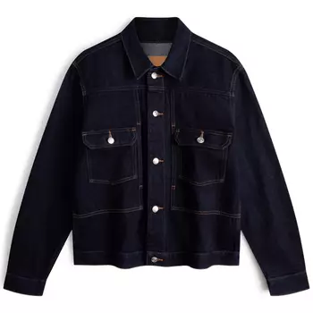 Джинсовая куртка унисекс Calvin Klein, цвет 5DB - Denim navy