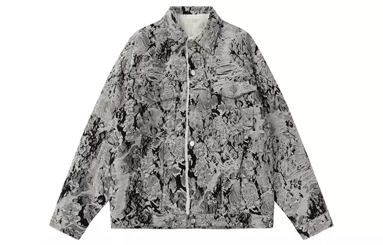 Джинсовая куртка унисекс Coolalpaca, Черный