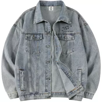 Джинсовая куртка унисекс Crayon Shinchan, Denim Blue (Includes Pants)