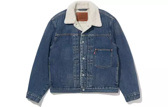 Джинсовая куртка унисекс деним синий Levis