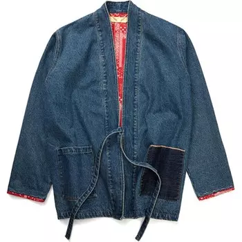 Джинсовая куртка унисекс деним Xvessel, цвет Denim