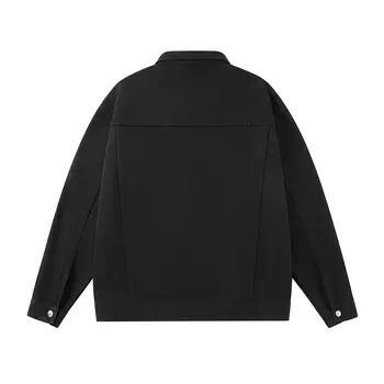 Джинсовая куртка унисекс Dj.Spirit, Черный